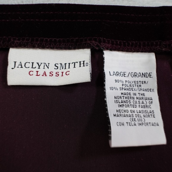 Vintage Womens Y2K Purple Velvet Midi Skirt L Holiday Party Whimsigoth Stretch - Picture 9 of 11